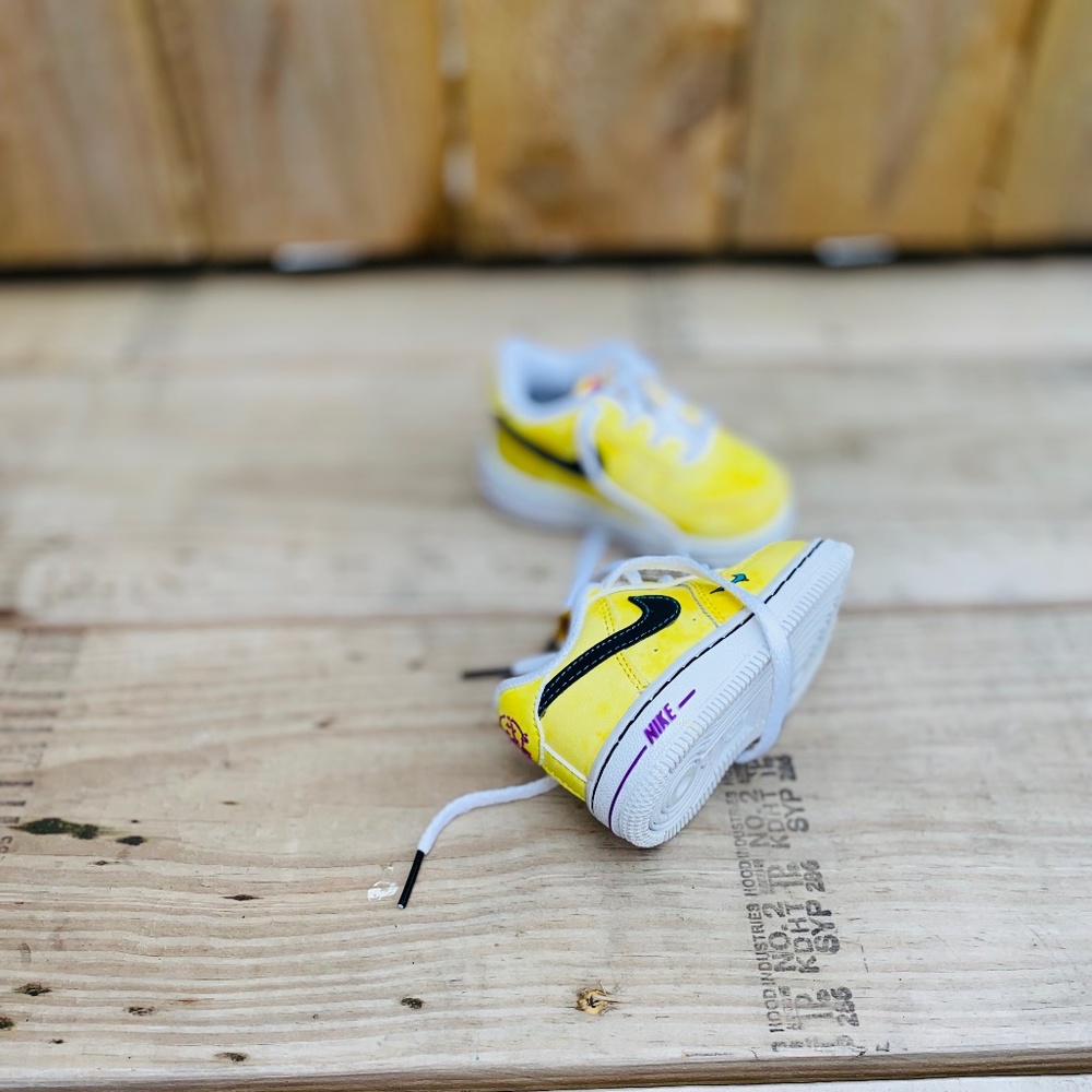 Infant/Toddler (5c) Nike Air Force 1 Low 7 LV8 "Peace, Love, and Basketball"